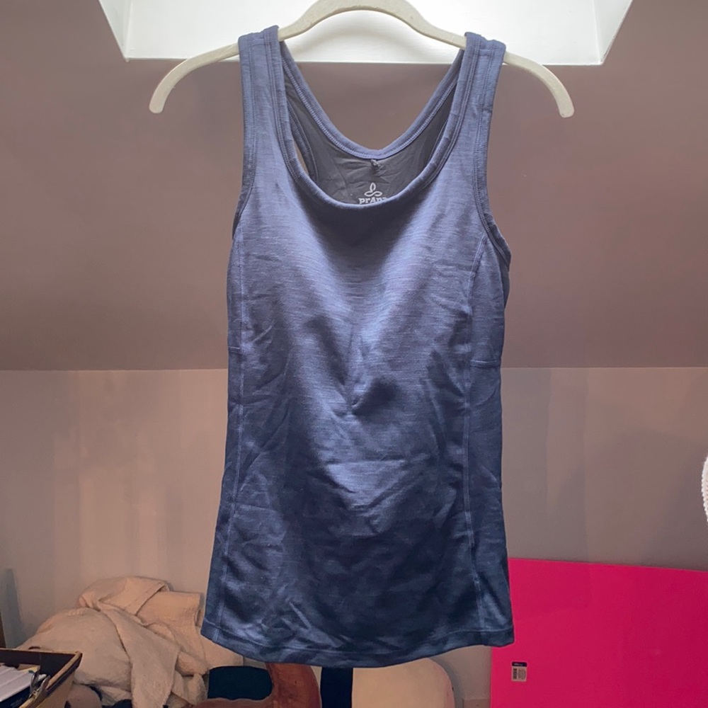 Small blue Prana tank top